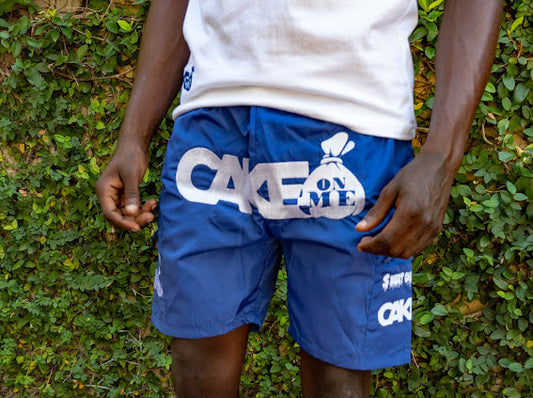 Cake On Me Shorts Blue