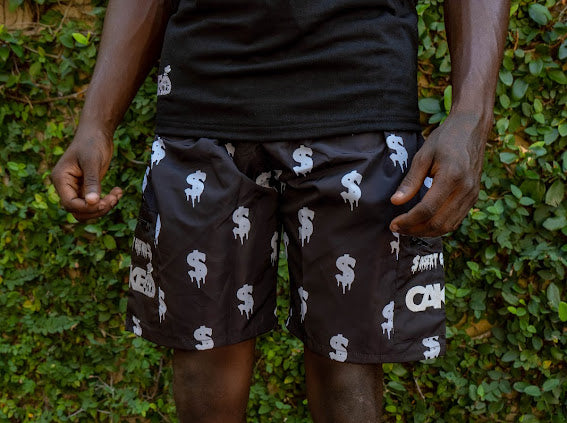 Black Money Shorts