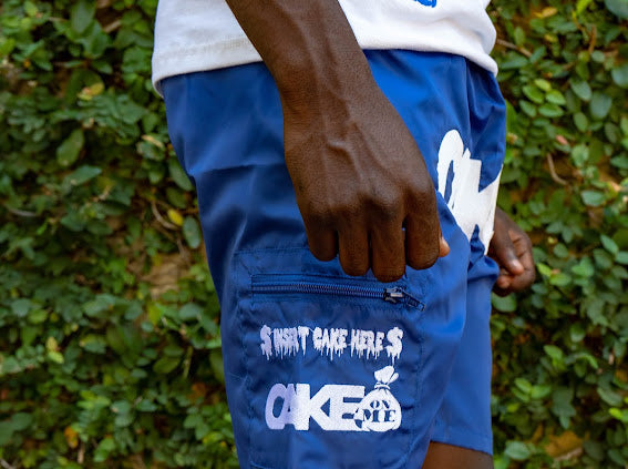 Cake On Me Shorts Blue